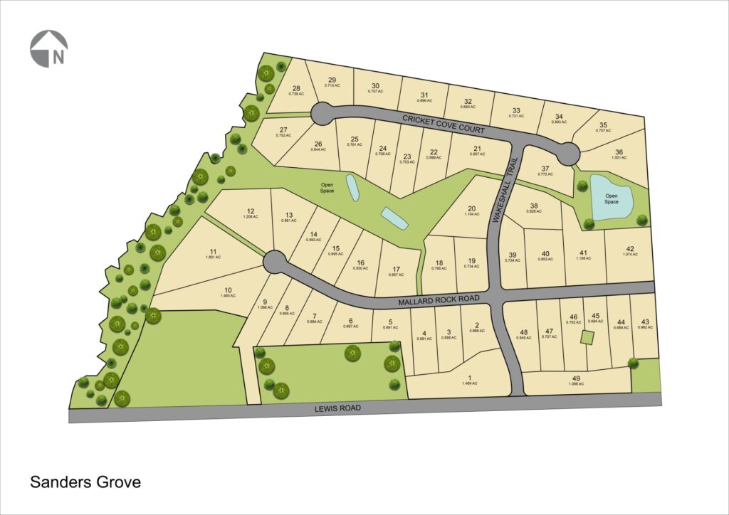 Sanders Grove Community Map